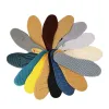Colorful anti-slip sweat-absorbing insoles, comfortable and breathable, unisex height-increasing invisible insoles Item Picture